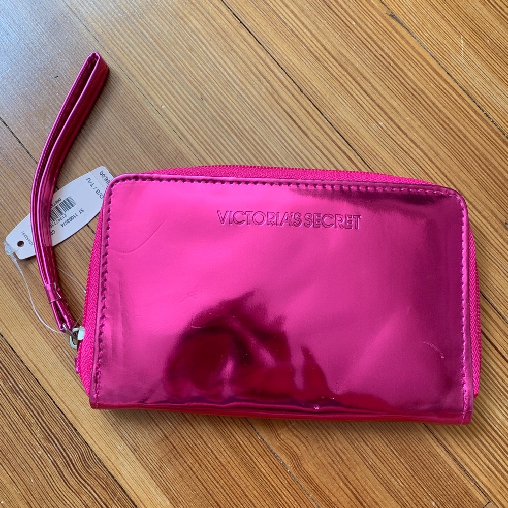 New! Hot pink large wallet